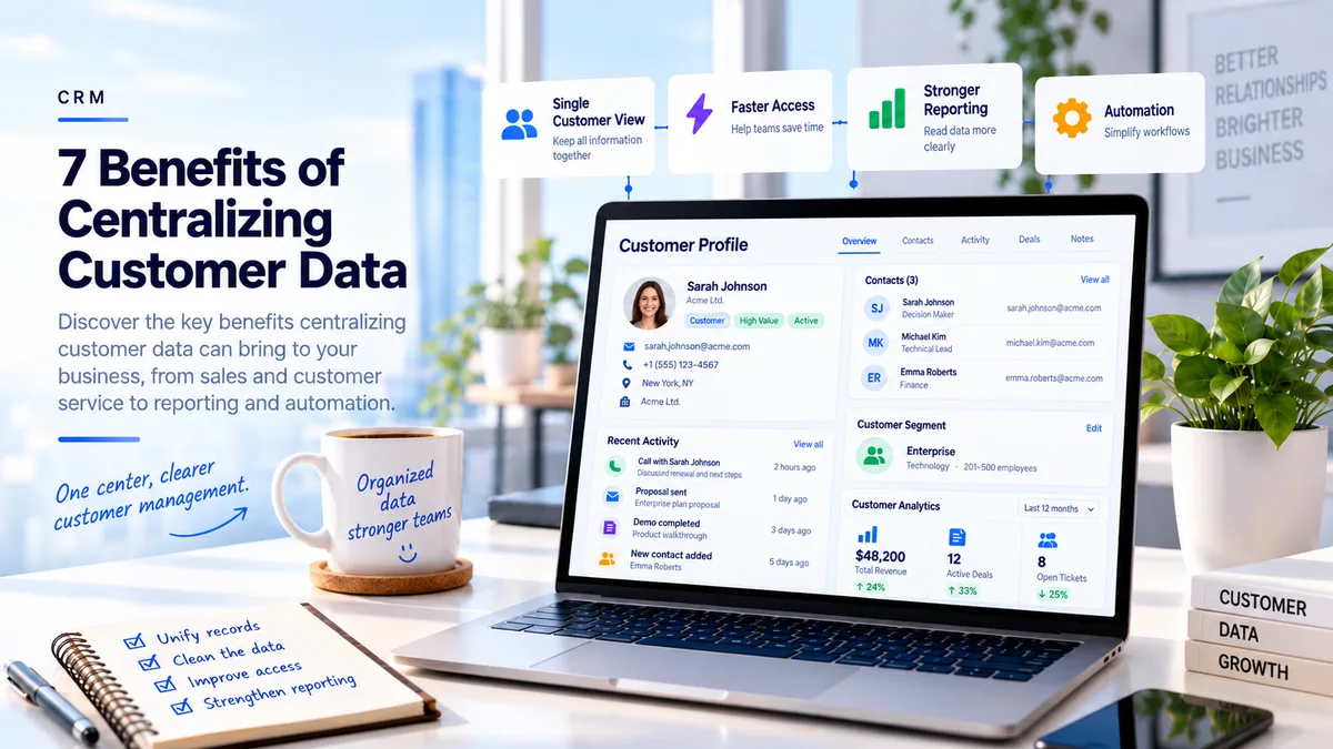 7 Benefits of Centralizing Customer Data