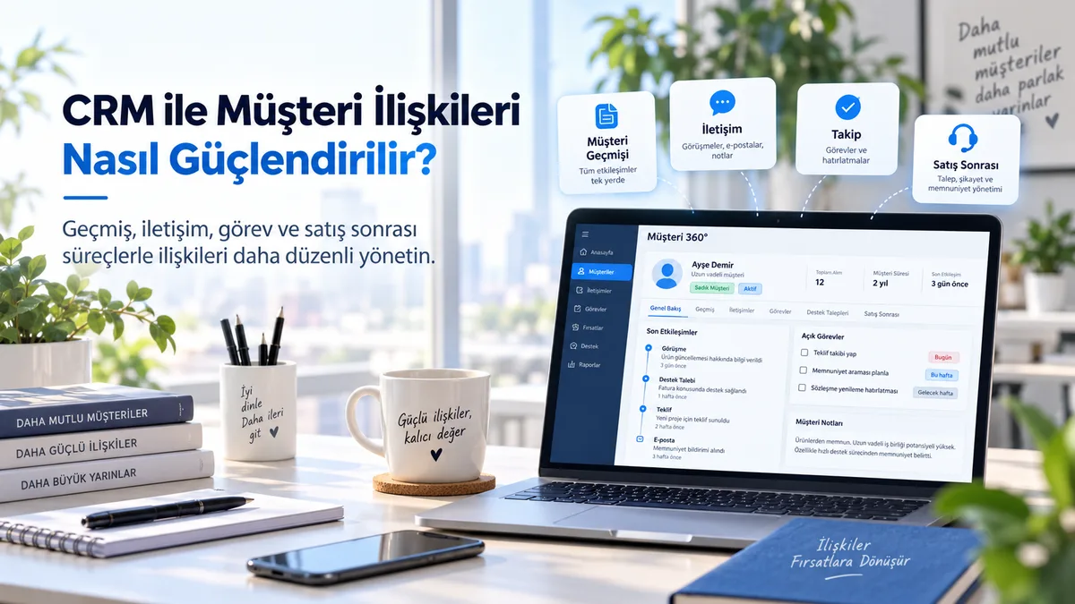 CRM ile Müşteri İlişkileri Nasıl Güçlendirilir?