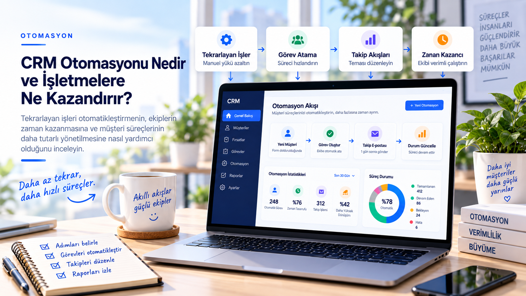 CRM Otomasyonu Nedir ve İşletmelere Ne Kazandırır?