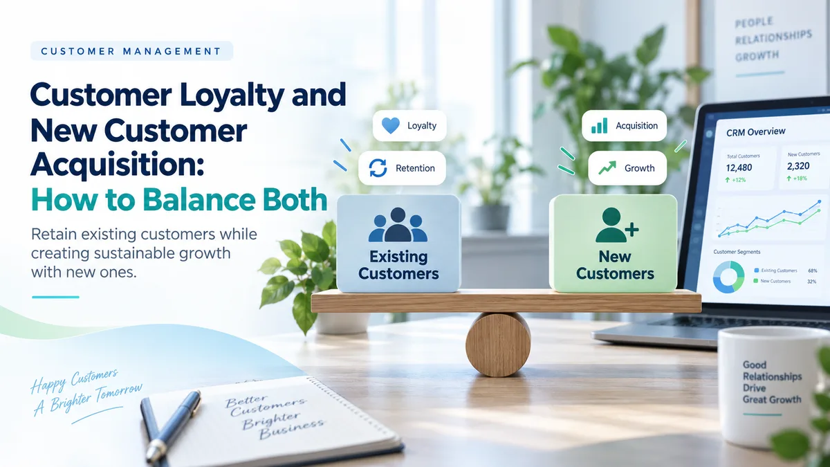 Customer Loyalty and New Customer Acquisition: How to Balance Both