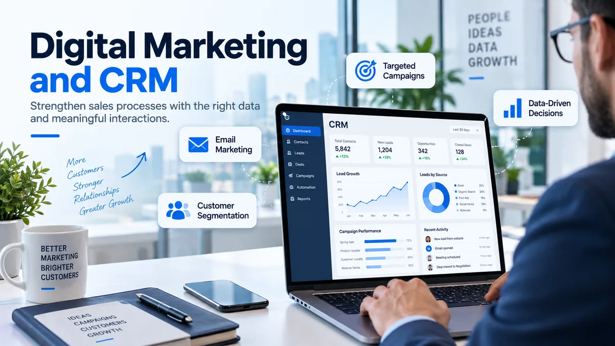How Digital Marketing and CRM Work Together