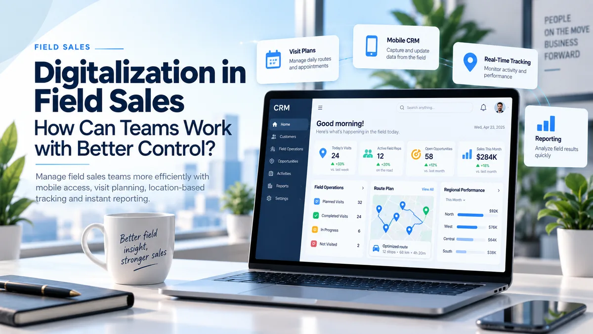 Digital Transformation in Field Sales: How Can Teams Work More Effectively?