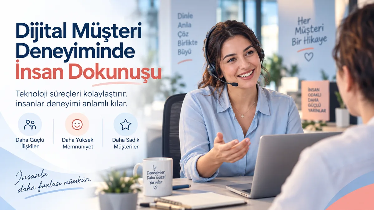 Dijital Müşteri Deneyiminde İnsan Dokunuşu Neden Önemlidir?