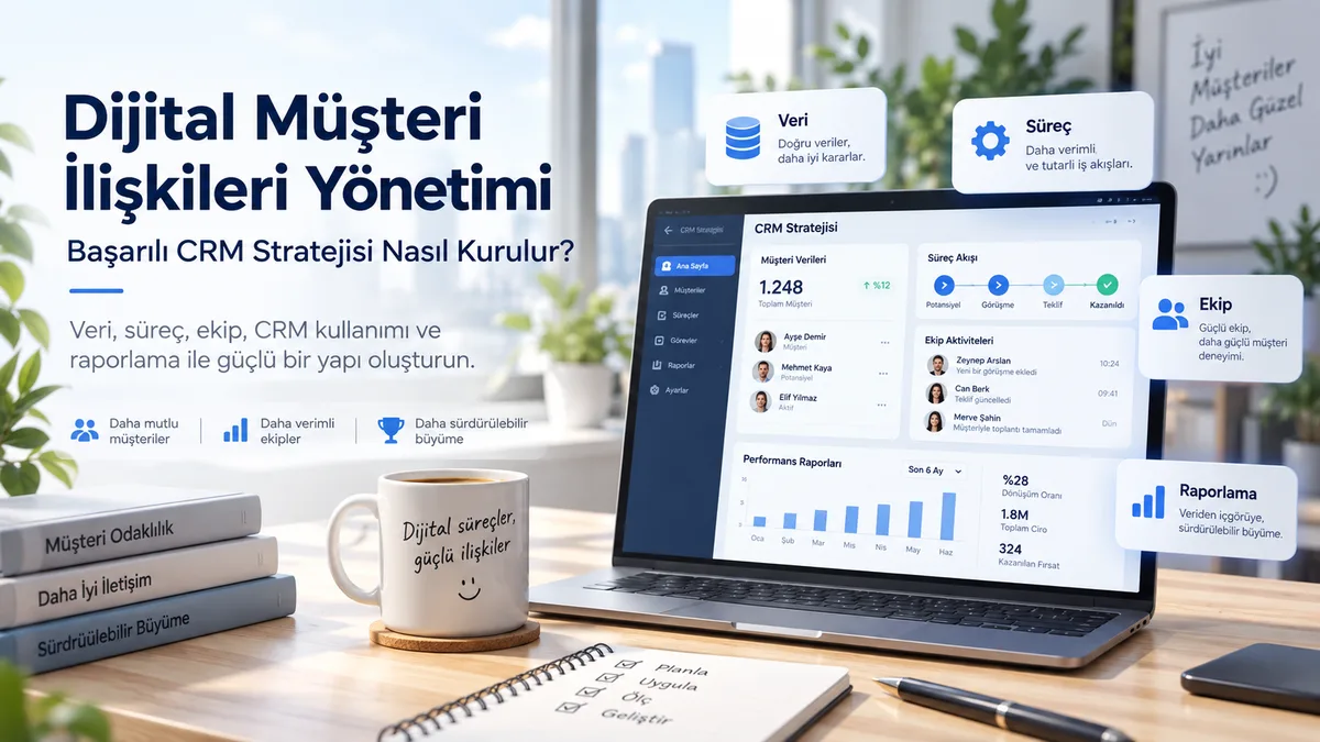 Dijital Müşteri İlişkileri Yönetimi: Başarılı CRM Stratejisi Nasıl Kurulur?