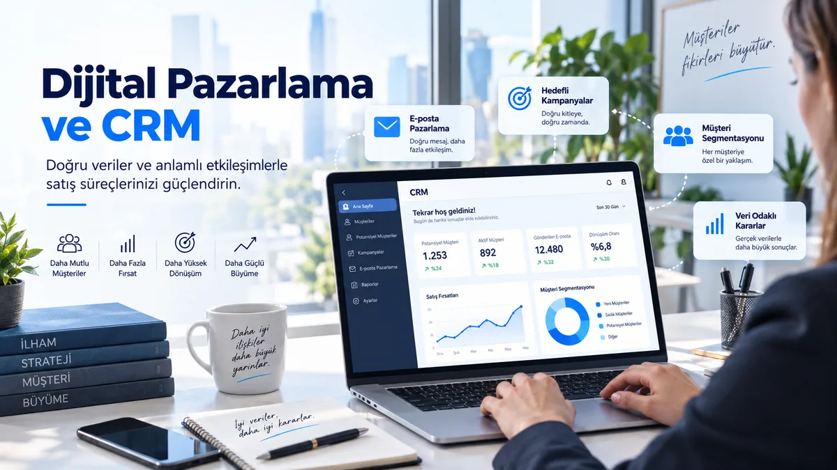 Dijital Pazarlama ve CRM Birlikte Nasıl Çalışır?