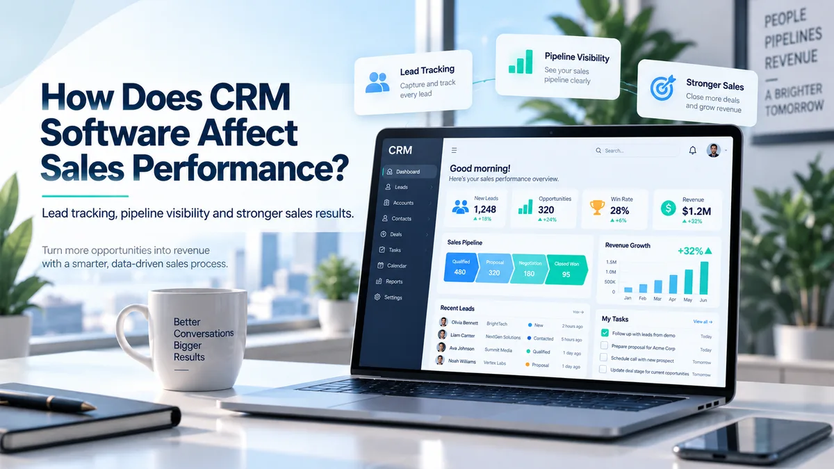 How Does CRM Software Affect Sales Performance?