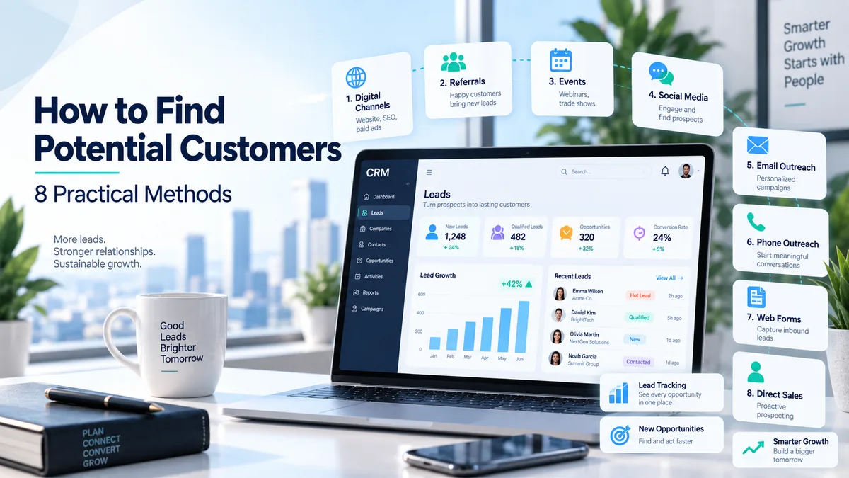 How to Find Potential Customers: 8 Practical Methods