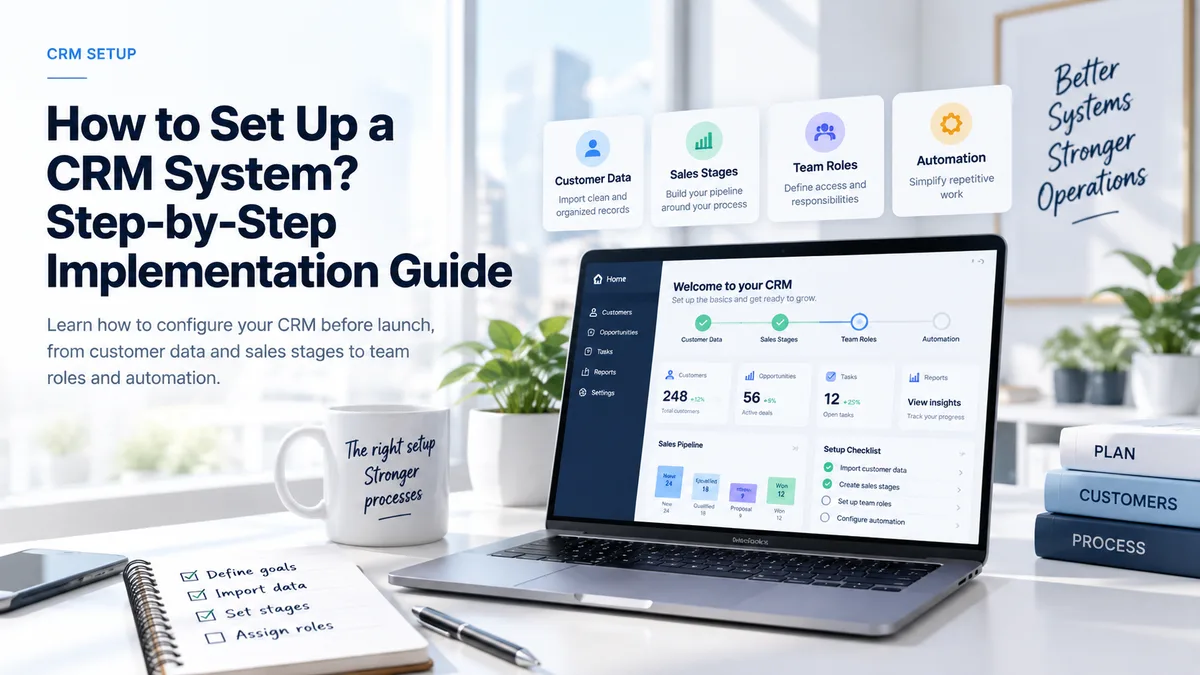 How to Set Up CRM Software: A Step-by-Step Guide
