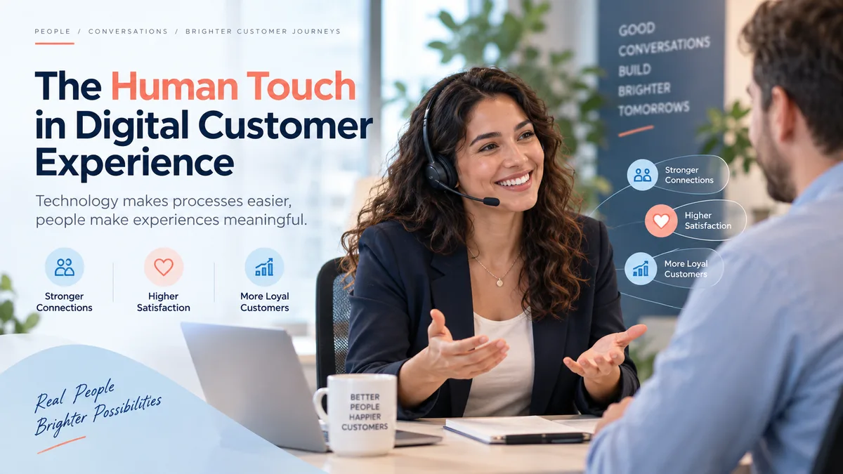 Why the Human Touch Matters in Digital Customer Experience