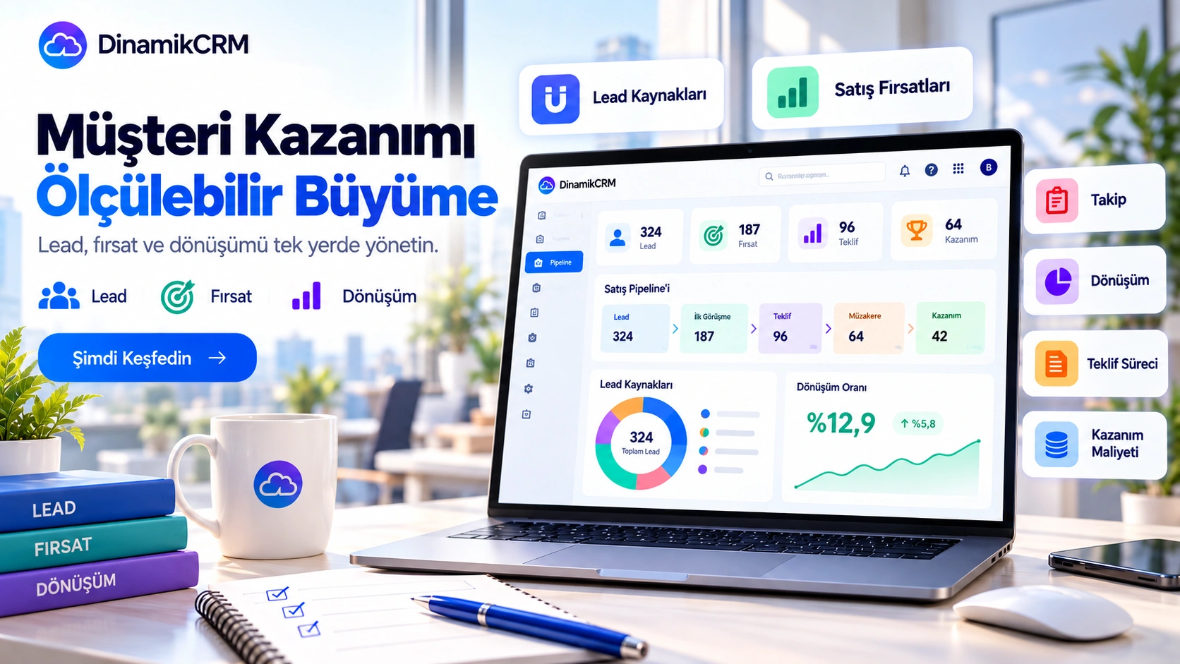 Müşteri Kazanımı Nasıl Yönetilir? CRM ile Ölçülebilir Büyüme
