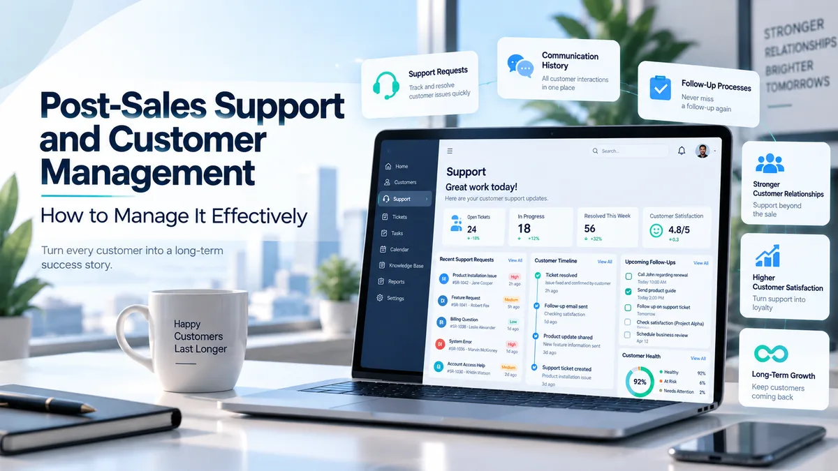 How to Manage Post-Sales Support and Customer Relationships