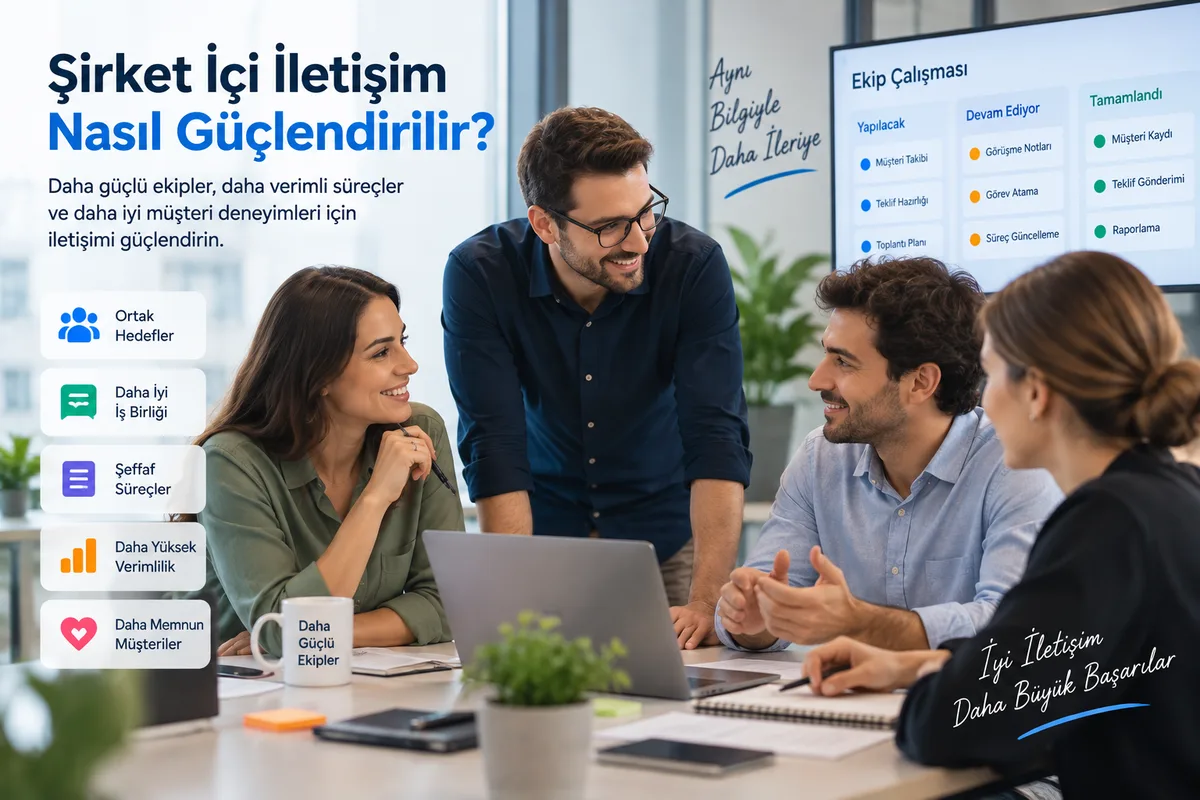 Şirket İçi İletişim Nasıl Güçlendirilir?