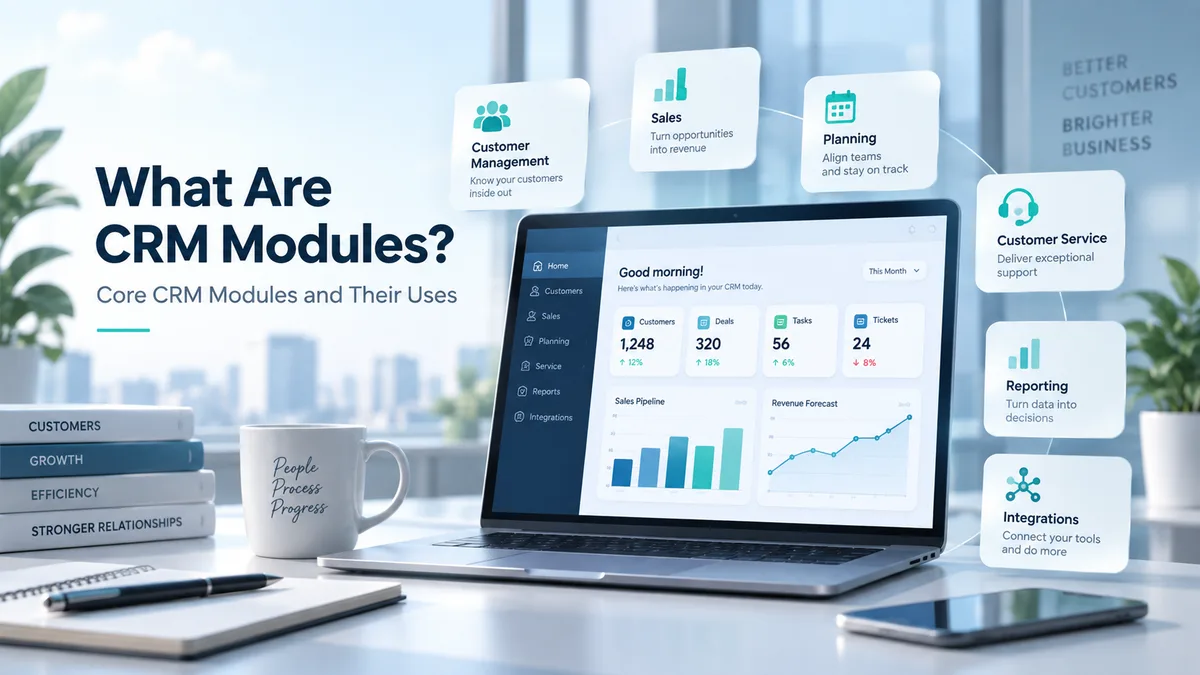 What Are CRM Modules? Core CRM Modules and Their Uses