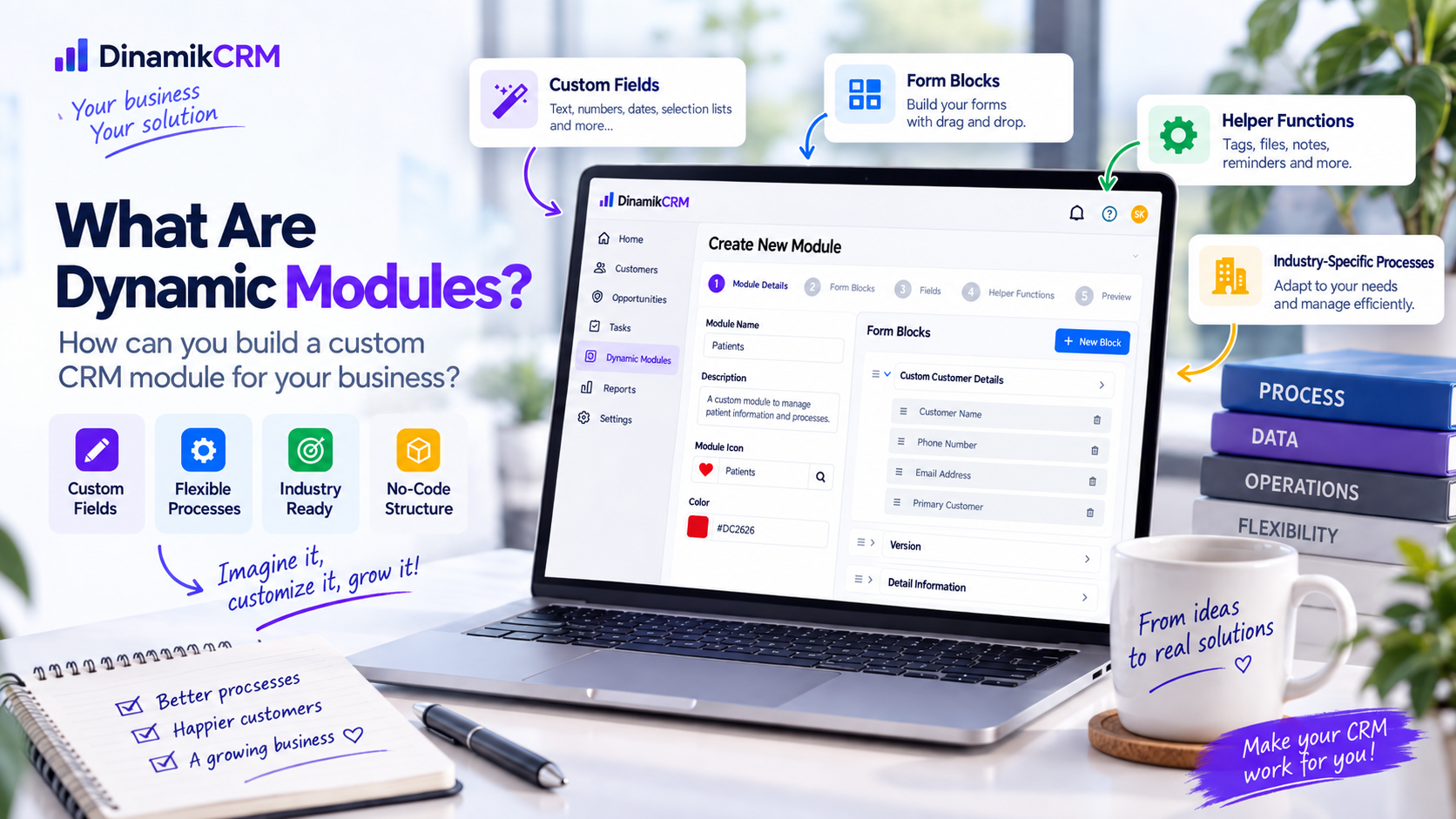 What Are Dynamic Modules? How to Build Custom CRM Modules