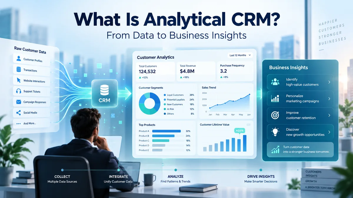 What Is Analytical CRM? From Data to Business Insights