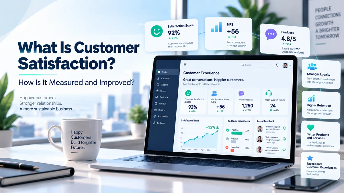 What Is Customer Satisfaction? How Is It Measured and Improved?