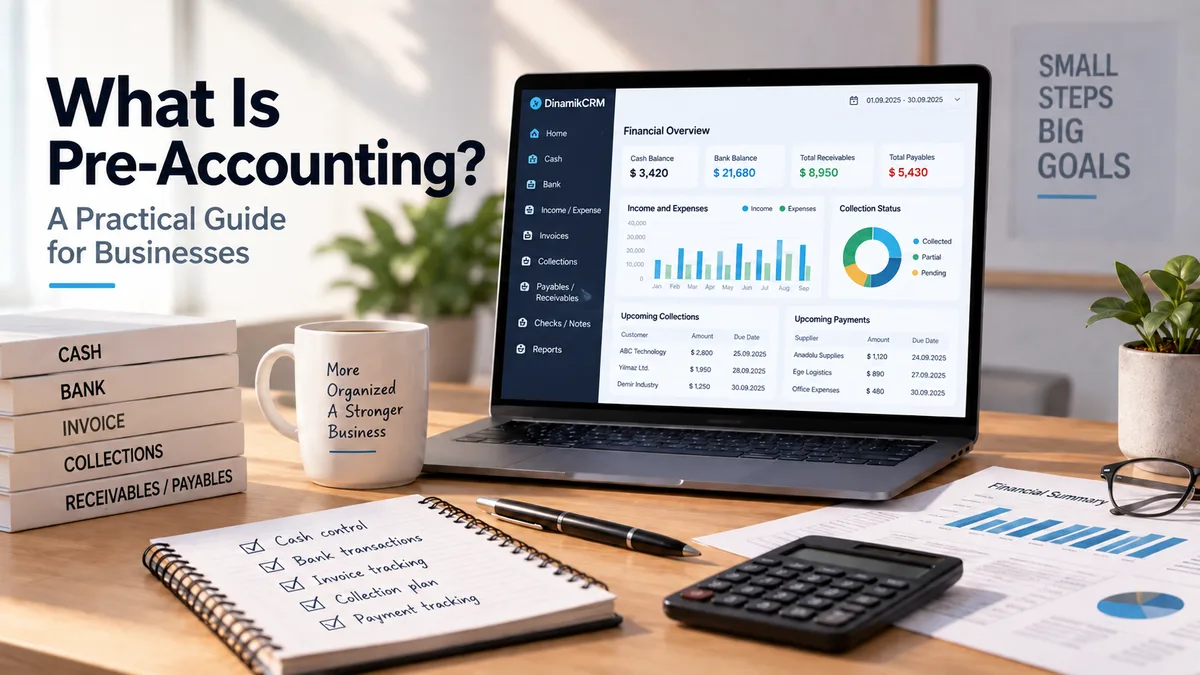What Is Pre-Accounting? A Practical Guide for Businesses