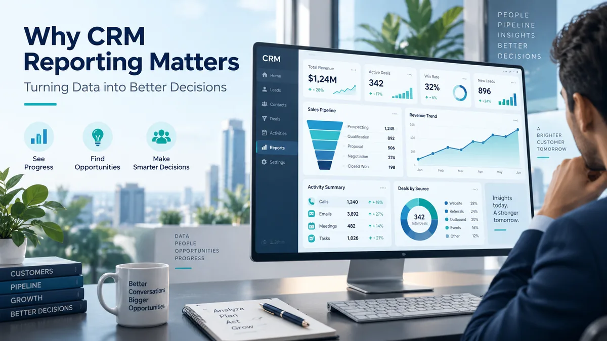 Why CRM Reporting Matters: Turning Data into Better Decisions
