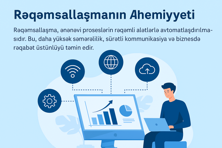 Rəqəmsallaşmanın Əhəmiyyəti: Gələcəyə Doğru Addım